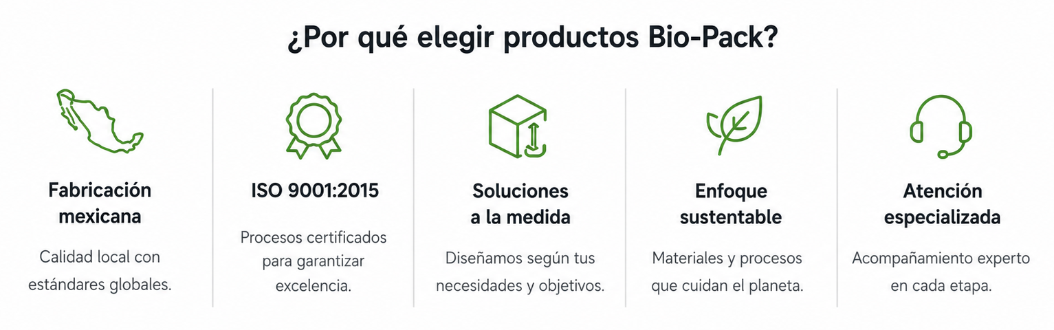 empaques sustentables
