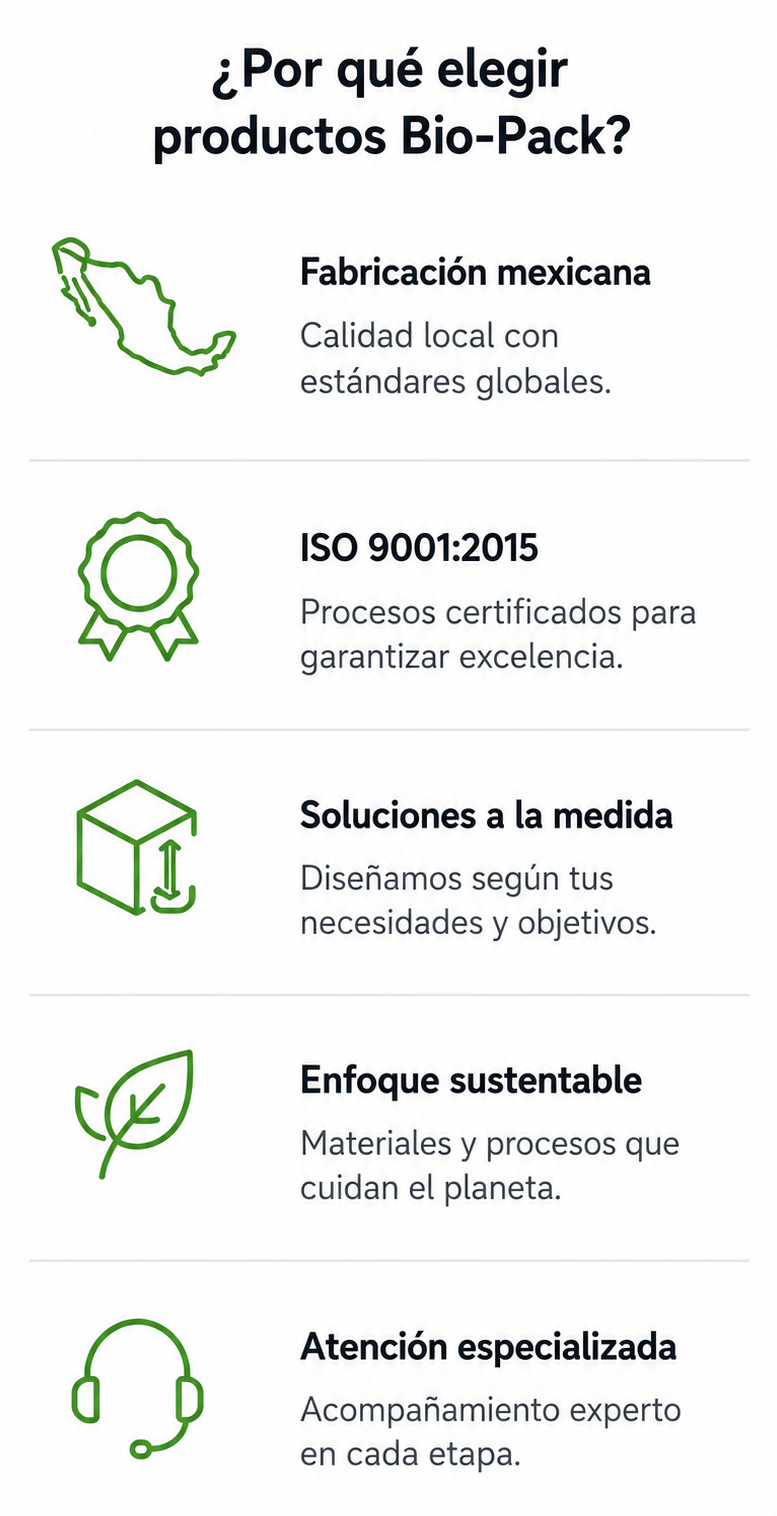 empques sustentables